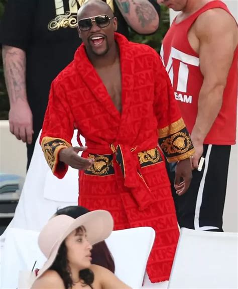 Floyd Mayweather Versace Robe 